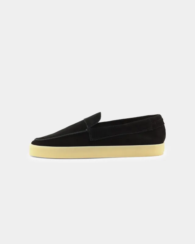 Saint Morta Hemisphere Suede Slip On Loafer Black/Gum sold by Culture Kings