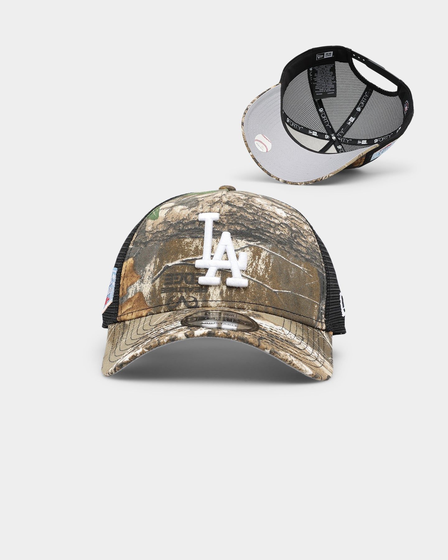 New Era Los Angeles Dodgers 'Realtree Edge' 9FORTY A-Frame Snapback Trucker Realtree Edge sold by Culture Kings