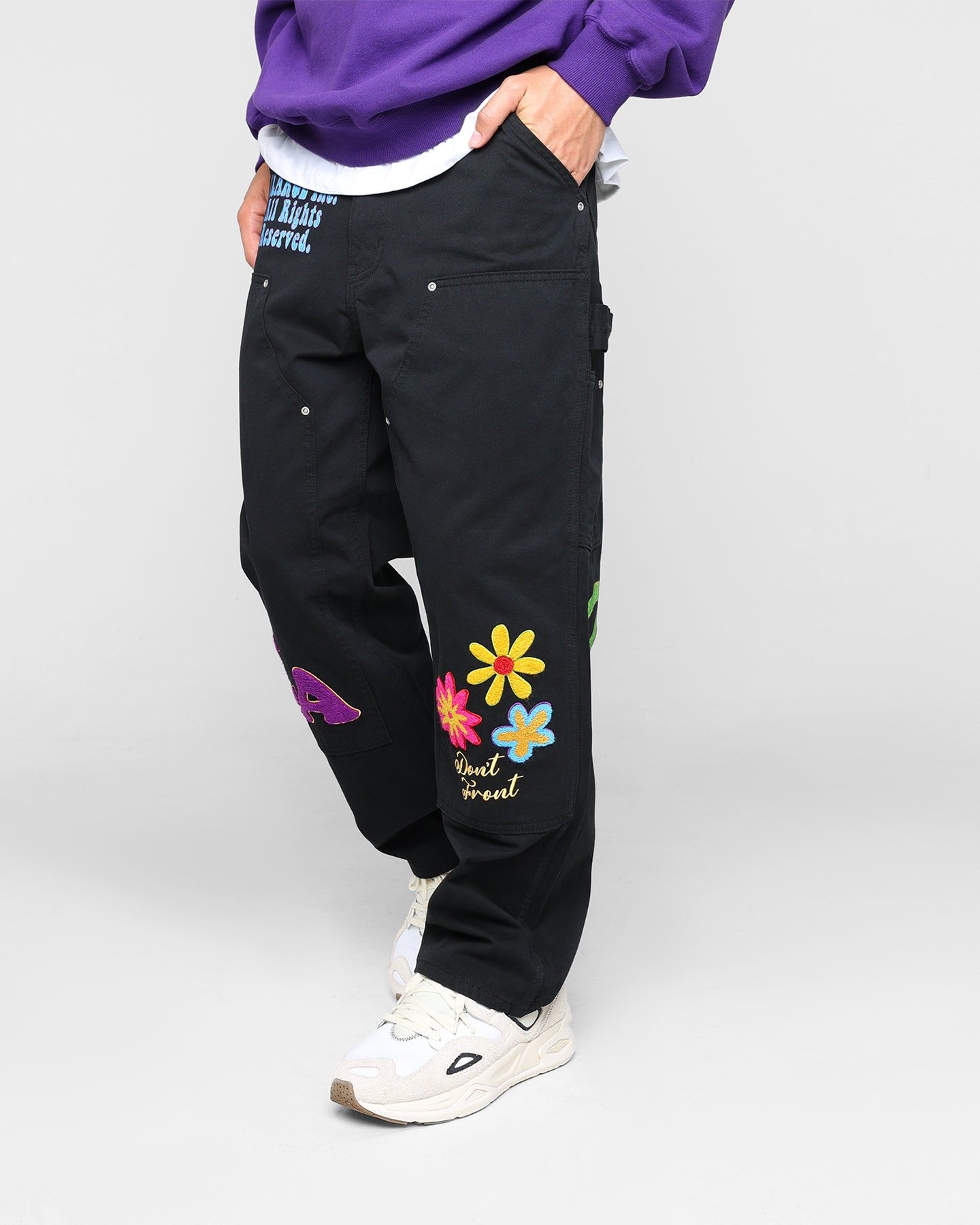 X-Large Daisy Double Knee Work Pants Black sold by Culture Kings product image thumbnail 4