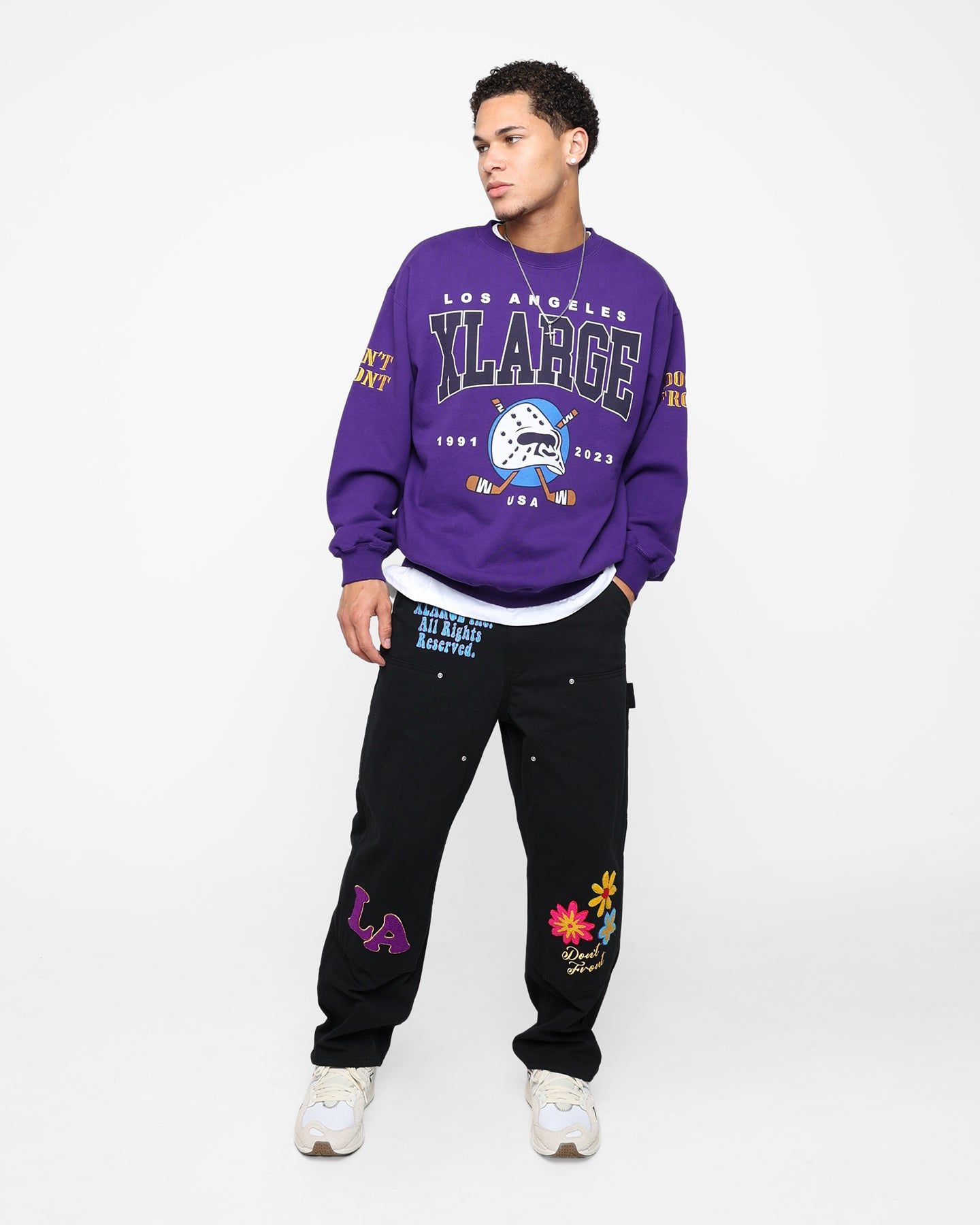 X-Large Daisy Double Knee Work Pants Black sold by Culture Kings product image thumbnail 2