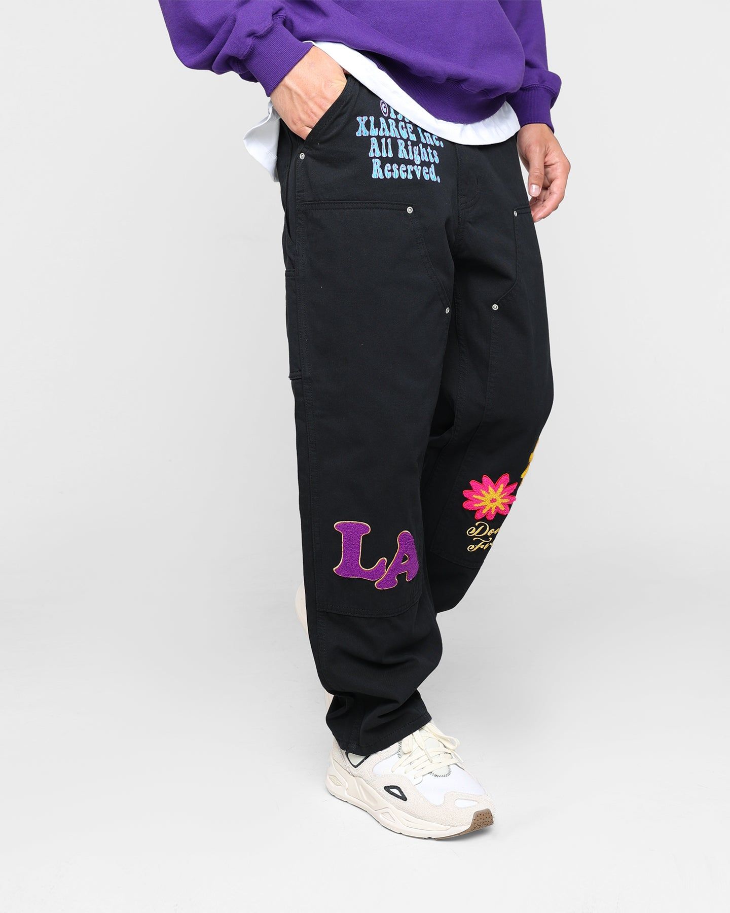 X-Large Daisy Double Knee Work Pants Black sold by Culture Kings product image thumbnail 3