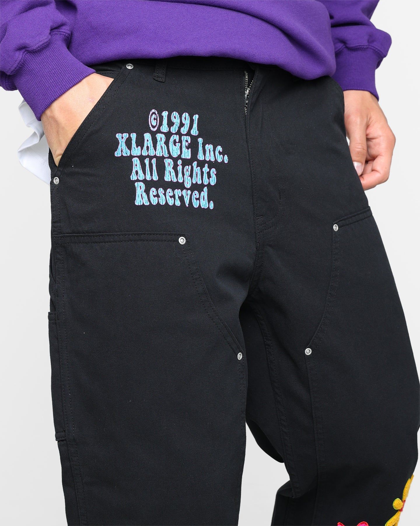 X-Large Daisy Double Knee Work Pants Black sold by Culture Kings product image thumbnail 5