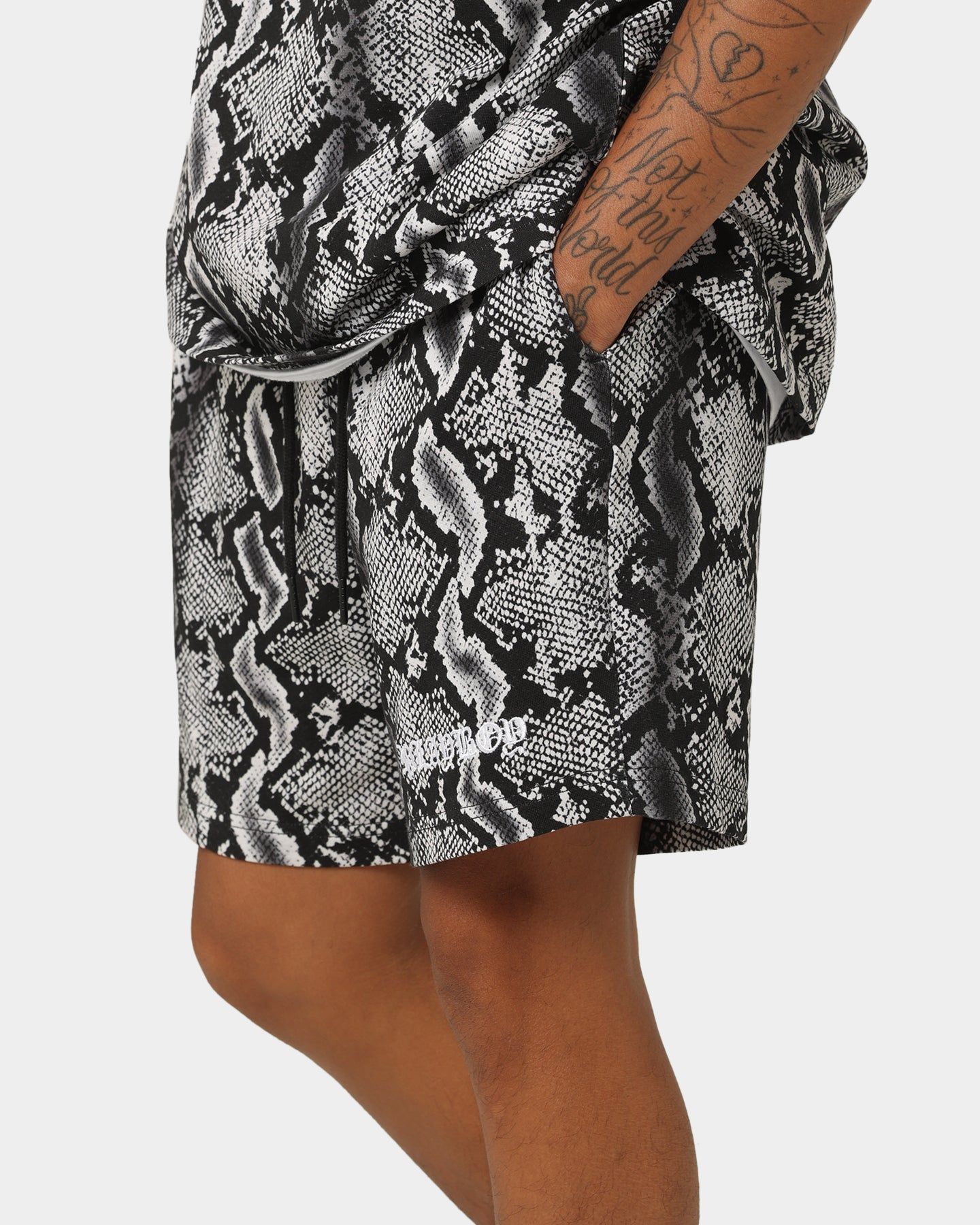 Playboy By CK Snake Shorts Grey/Black sold by Culture Kings product image thumbnail 4