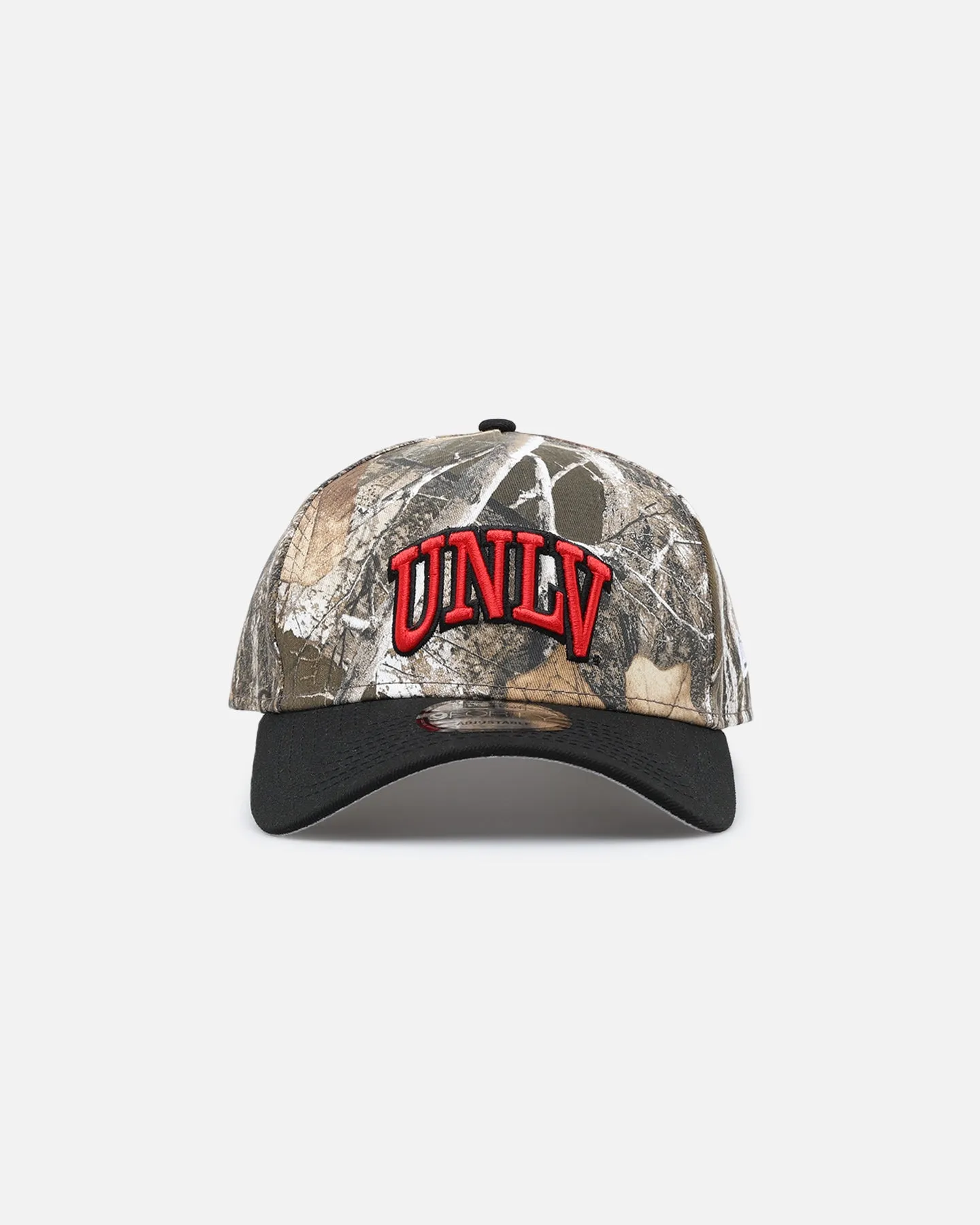 New Era NCAA UNLV Rebels 'Real Tree' 9FORTY A-Frame Snapback Realtree sold by Culture Kings