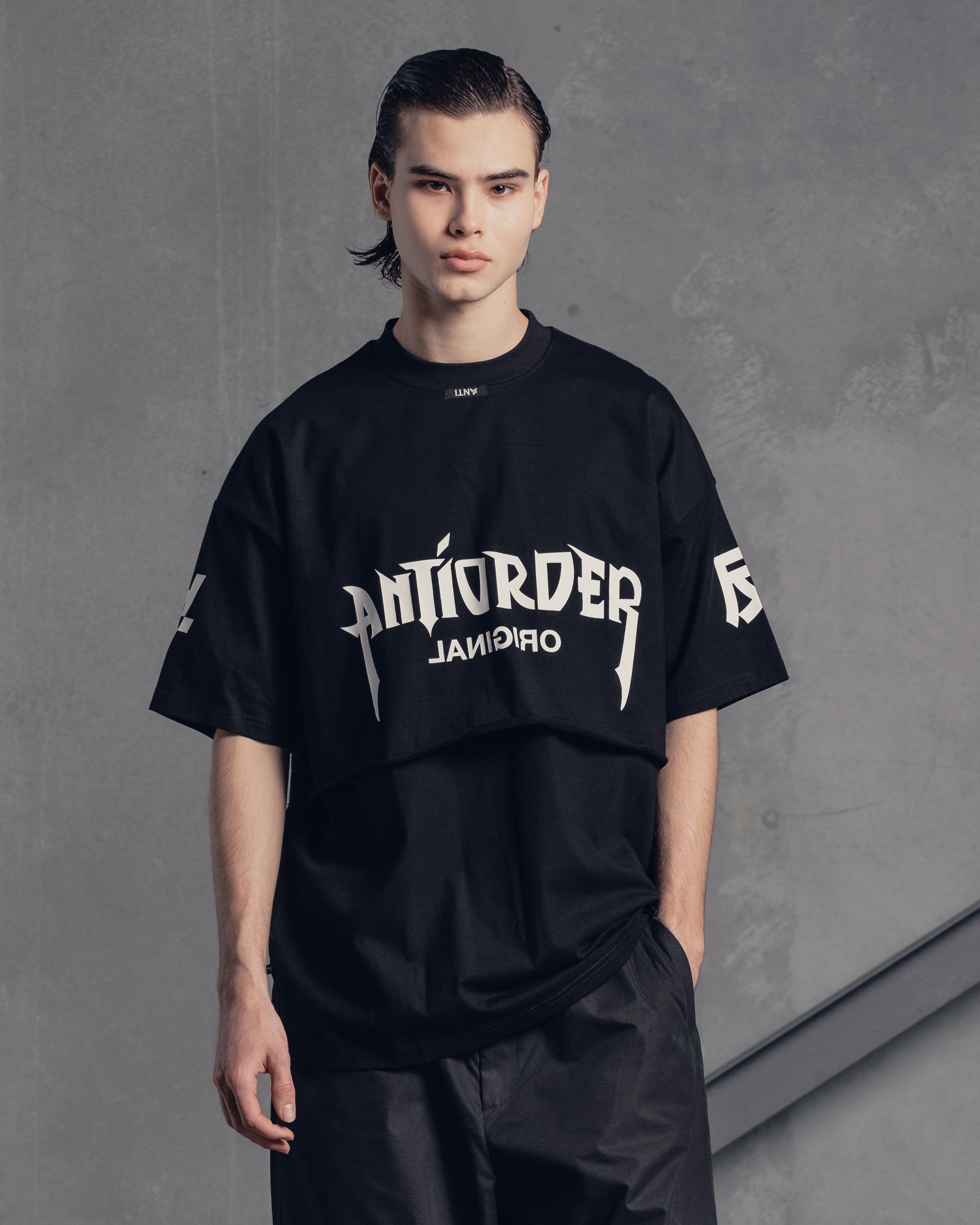 The Anti Order Shibuya Markets Avant Boxy T-Shirt Black sold by Culture Kings