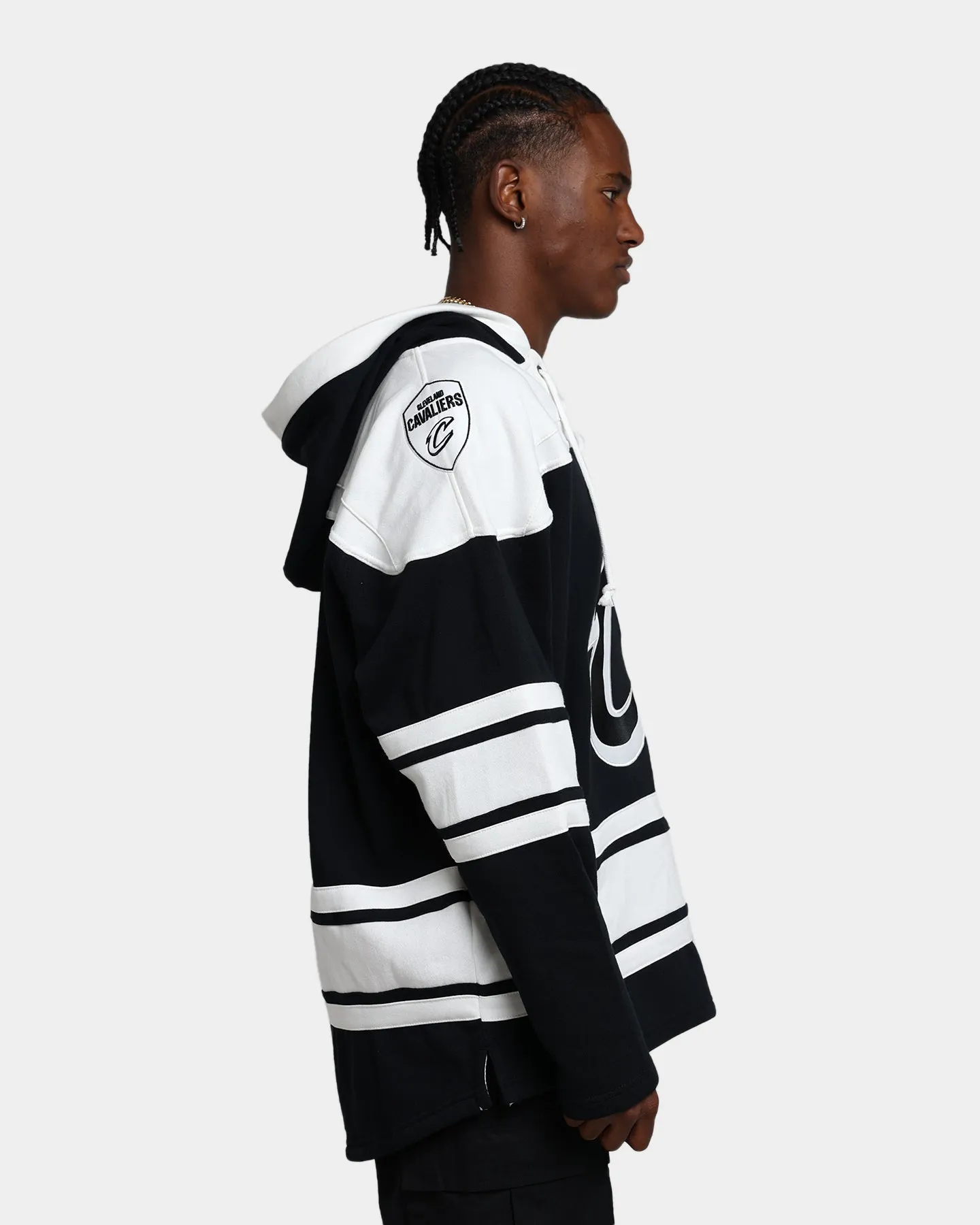 47 Brand Cleveland Cavaliers Superior Lacer Hoodie Jet Black sold by Culture Kings product image thumbnail 5