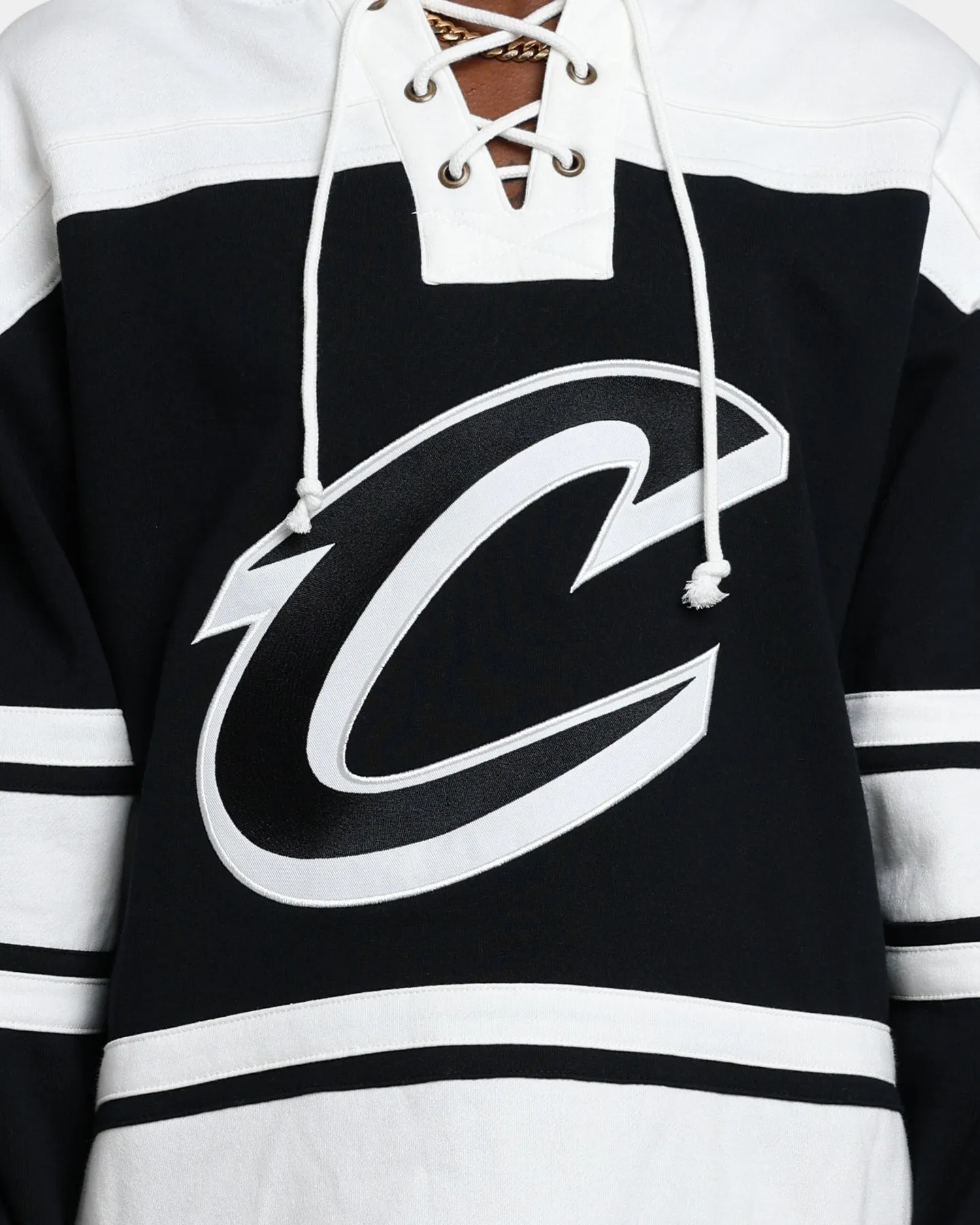 47 Brand Cleveland Cavaliers Superior Lacer Hoodie Jet Black sold by Culture Kings product image thumbnail 3