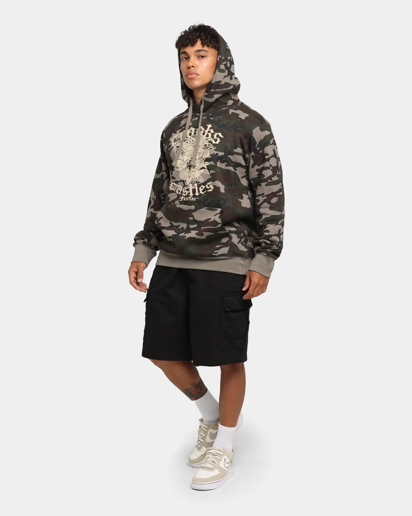 Crooks & Castles Medusa Gothic Hoodie Camo sold by Culture Kings product image thumbnail 2