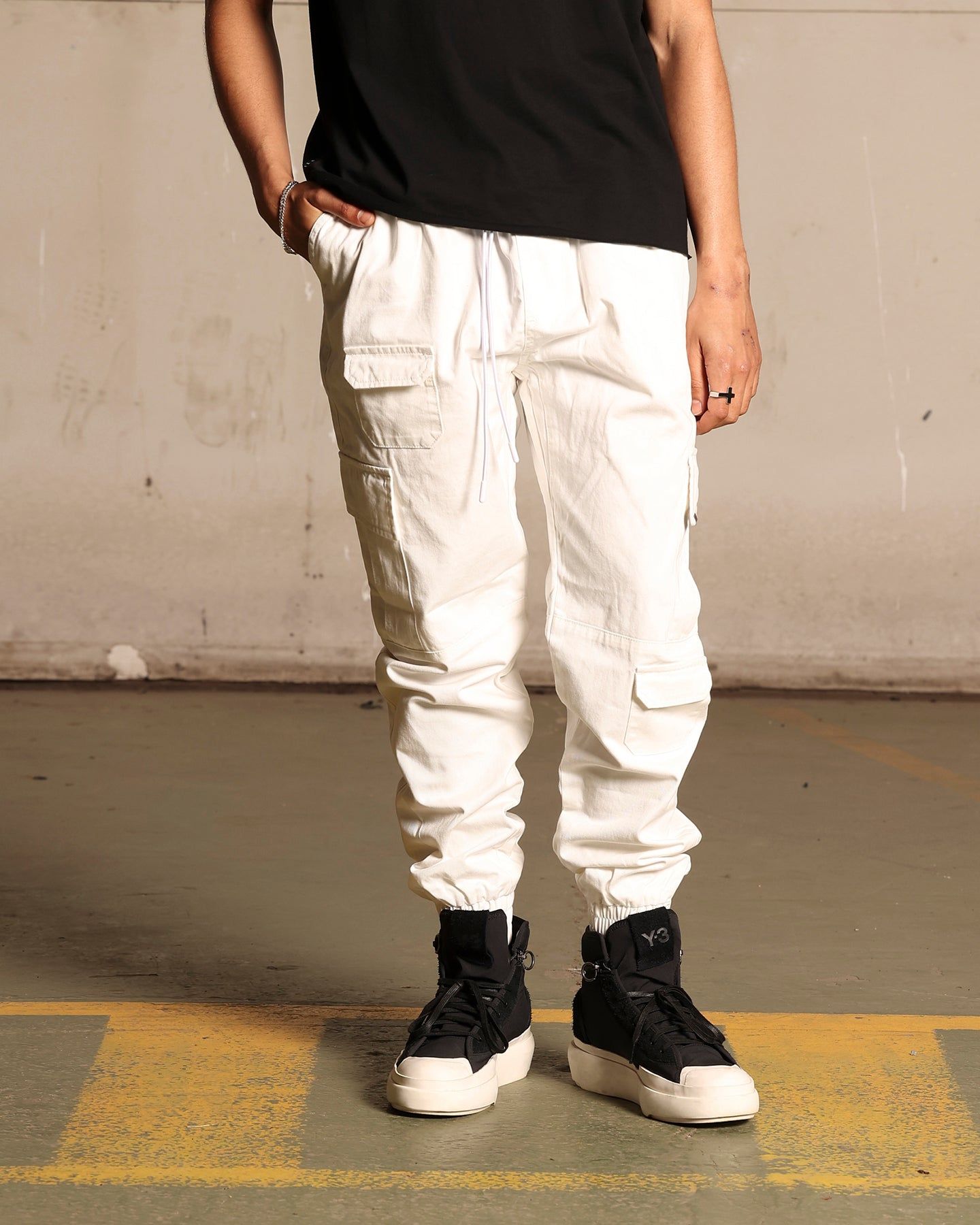 Saint Morta Utility Joggers Off White sold by Culture Kings