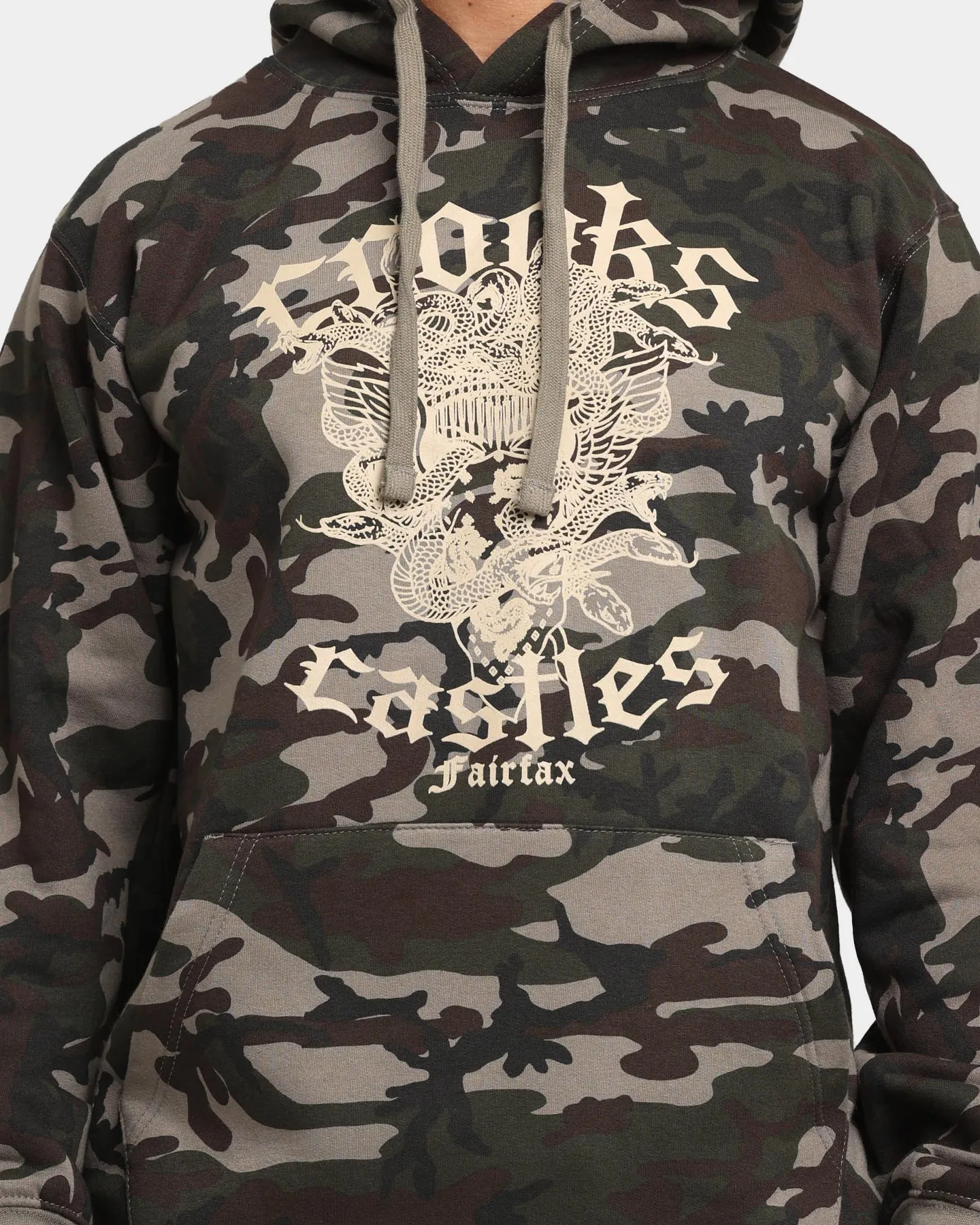 Crooks & Castles Medusa Gothic Hoodie Camo sold by Culture Kings product image thumbnail 3