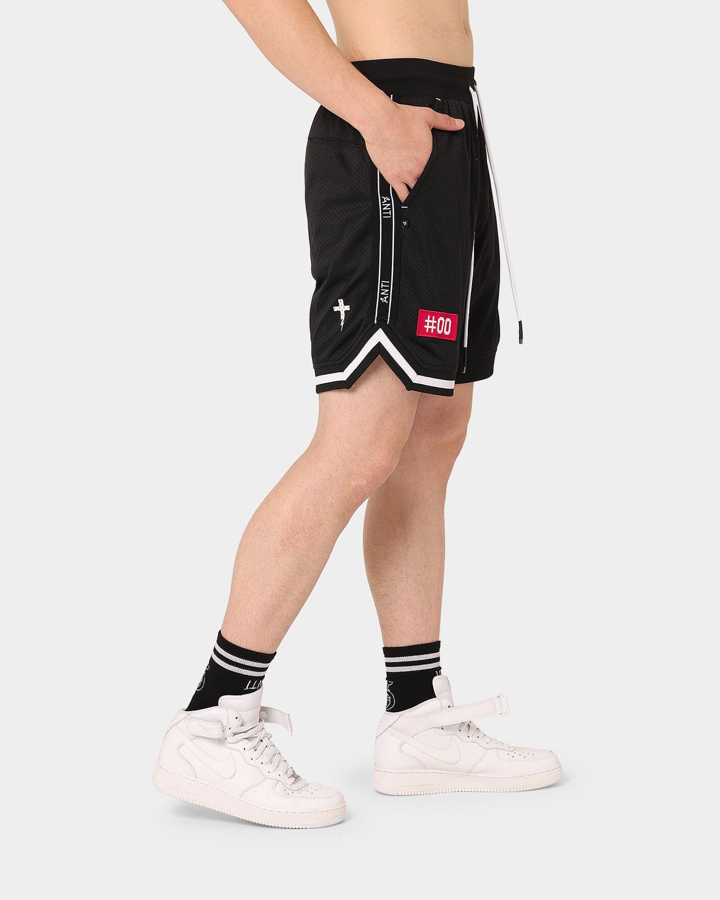 The Anti Order Off Season Basketball Shorts Black/White sold by Culture Kings product image thumbnail 5