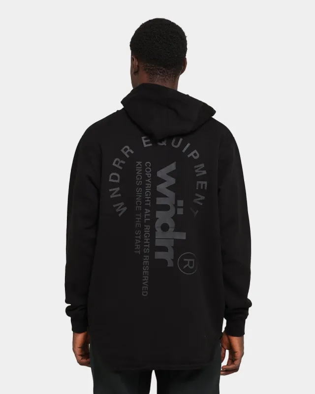 WNDRR Stage Curved Hoodie Black sold by Culture Kings