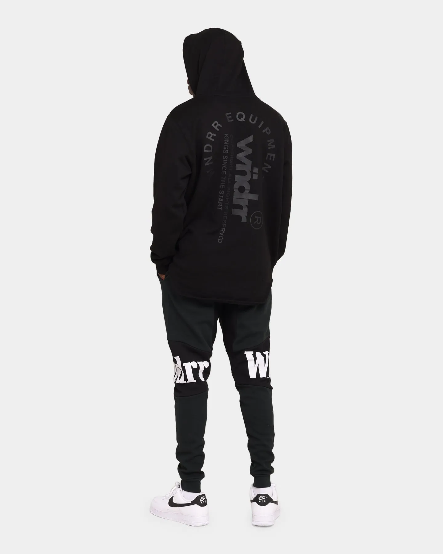 WNDRR Stage Curved Hoodie Black sold by Culture Kings product image thumbnail 3