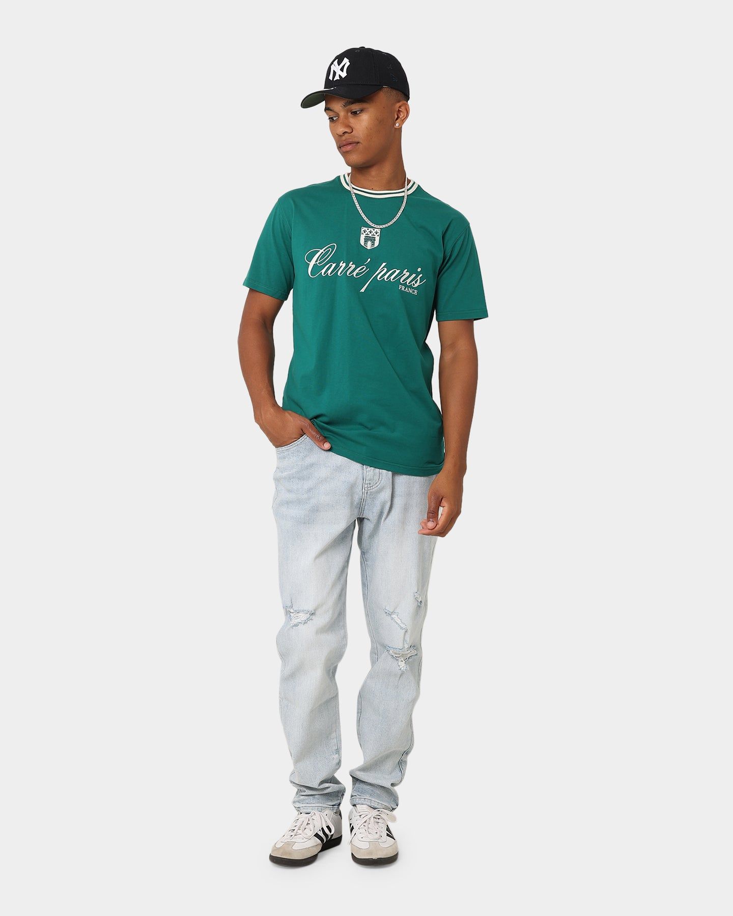 Carre Domaine CLS Short Sleeve T-Shirt Dark Teal sold by Culture Kings product image thumbnail 4