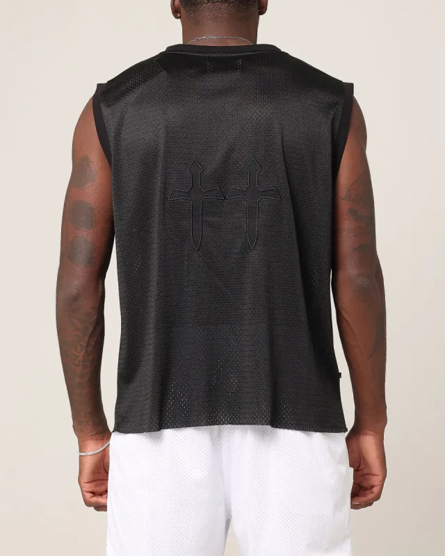Saint Morta State Of Morta Mesh Singlet Black made by Culture Kings