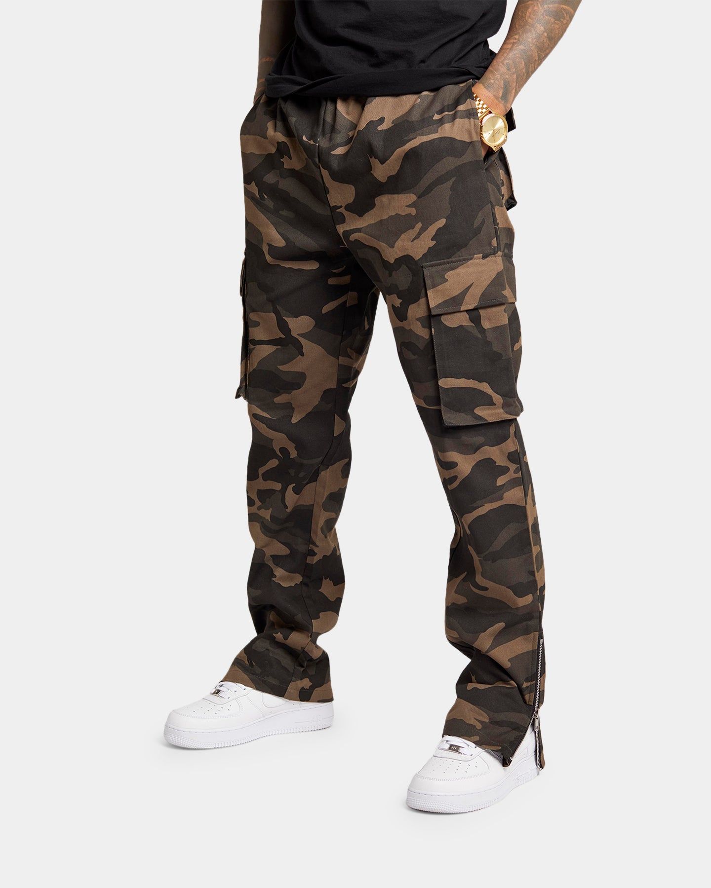 XXIII Carl Cargo Pants Dark Camo sold by Culture Kings