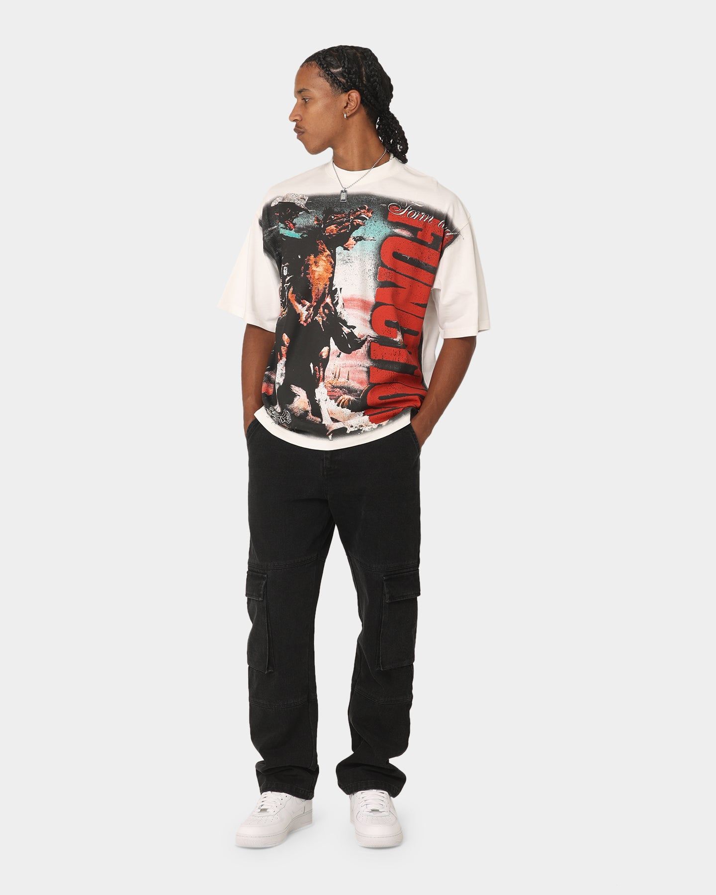 404 Wild West Vintage T-Shirt Off White sold by Culture Kings product image thumbnail 3