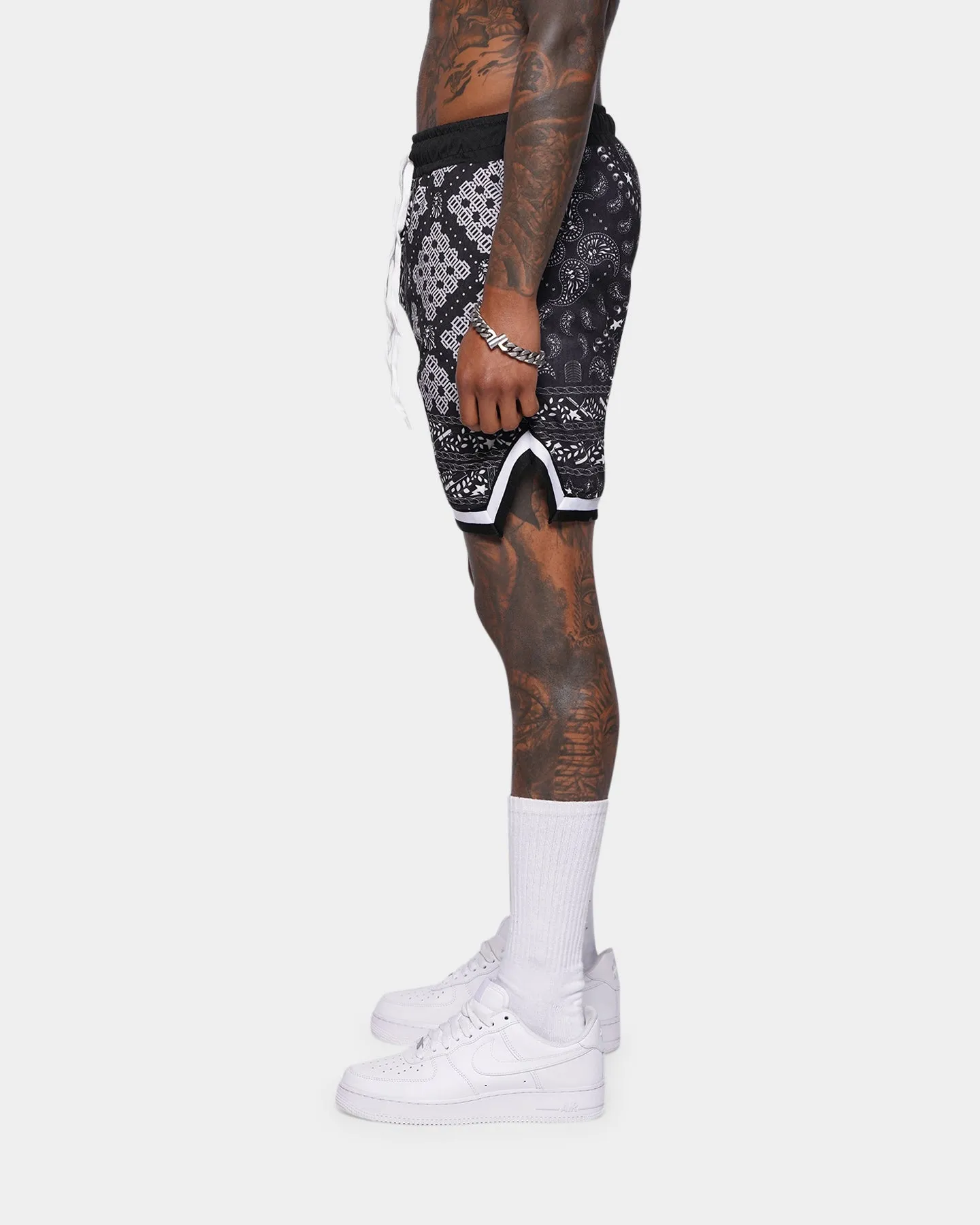 XXIII Aisne Bandana Basketball Shorts Black sold by Culture Kings product image thumbnail 4