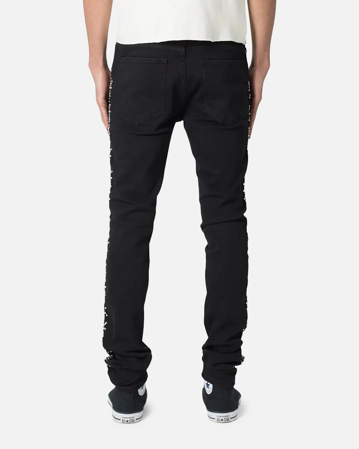 MNML X620 Studded Skinny Denim Jean Black sold by Culture Kings product image thumbnail 4