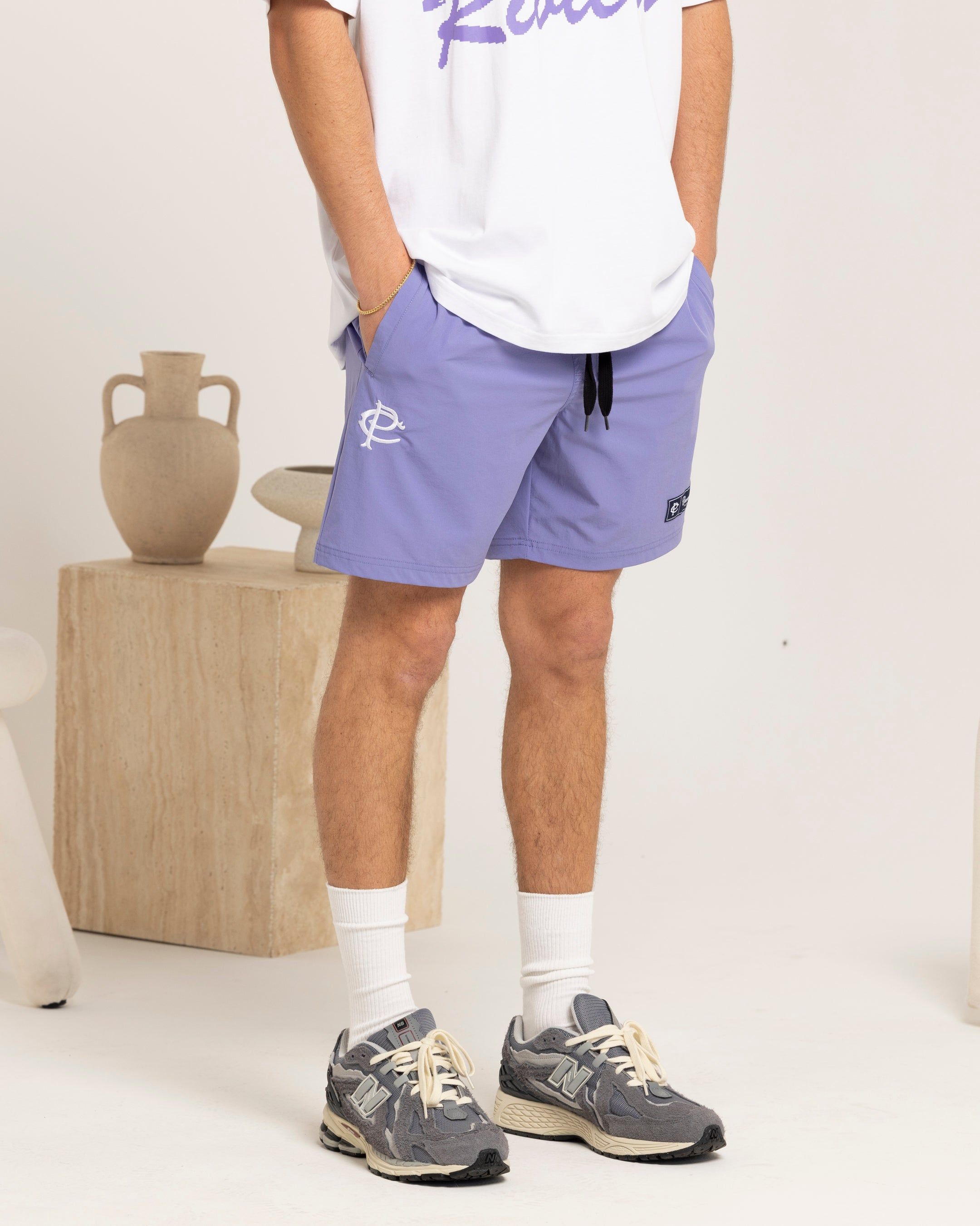 Carre Wave Shorts Purple sold by Culture Kings