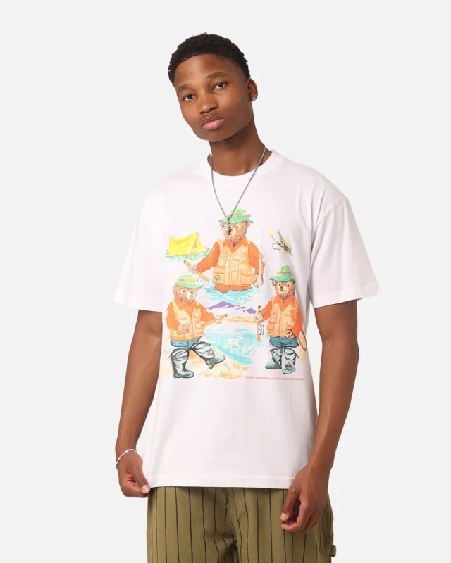 Market Sportsman Bear T-Shirt White sold by Culture Kings