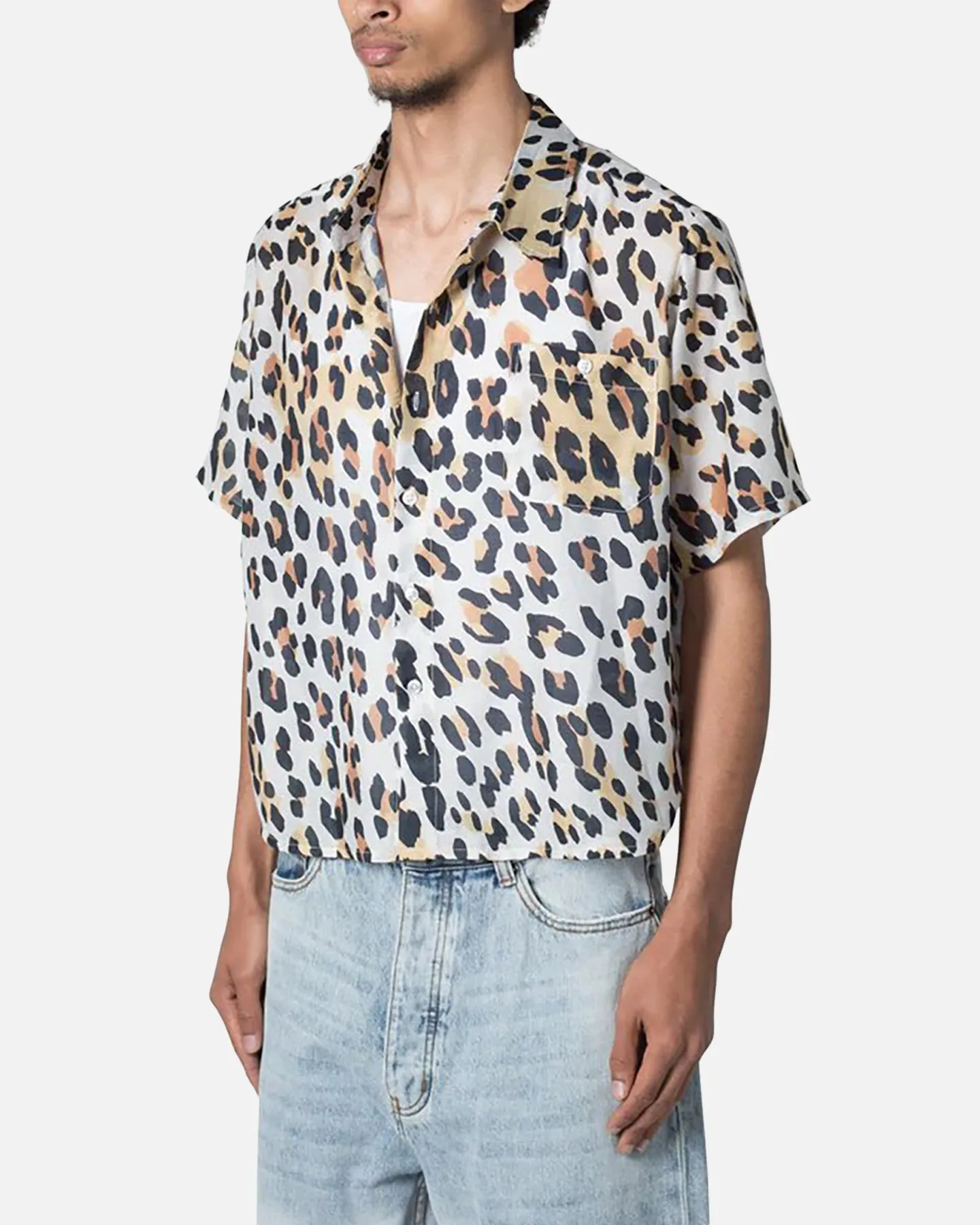 MNML Painted Leopard Short Sleeve Shirt Multi sold by Culture Kings product image thumbnail 2