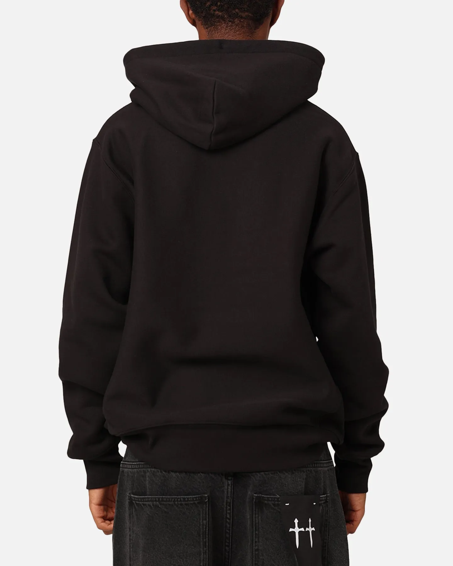 Champion Reverse Weave Small C Hoodie Black sold by Culture Kings product image thumbnail 3