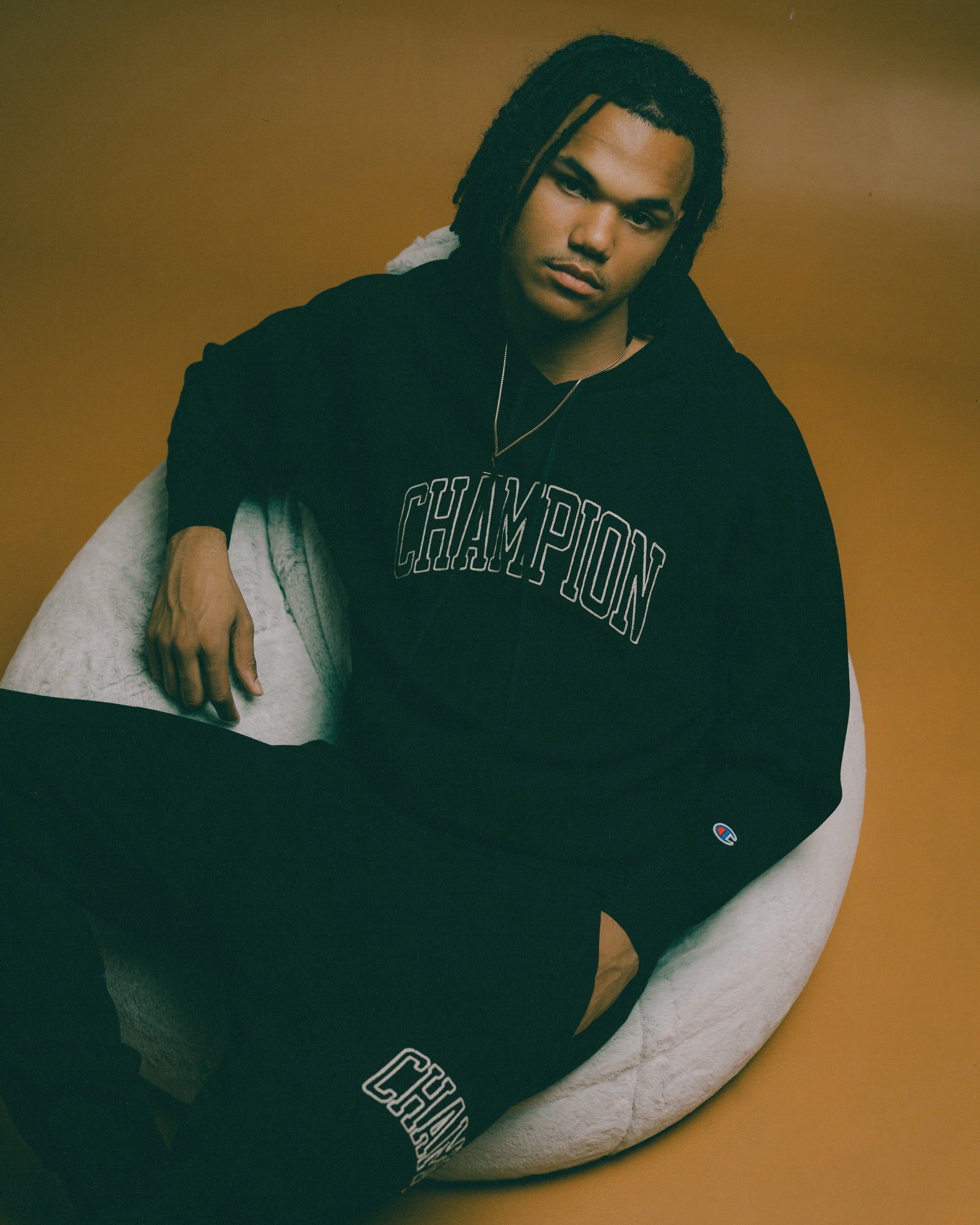 Champion LFS Knitted Crewneck Black sold by Culture Kings