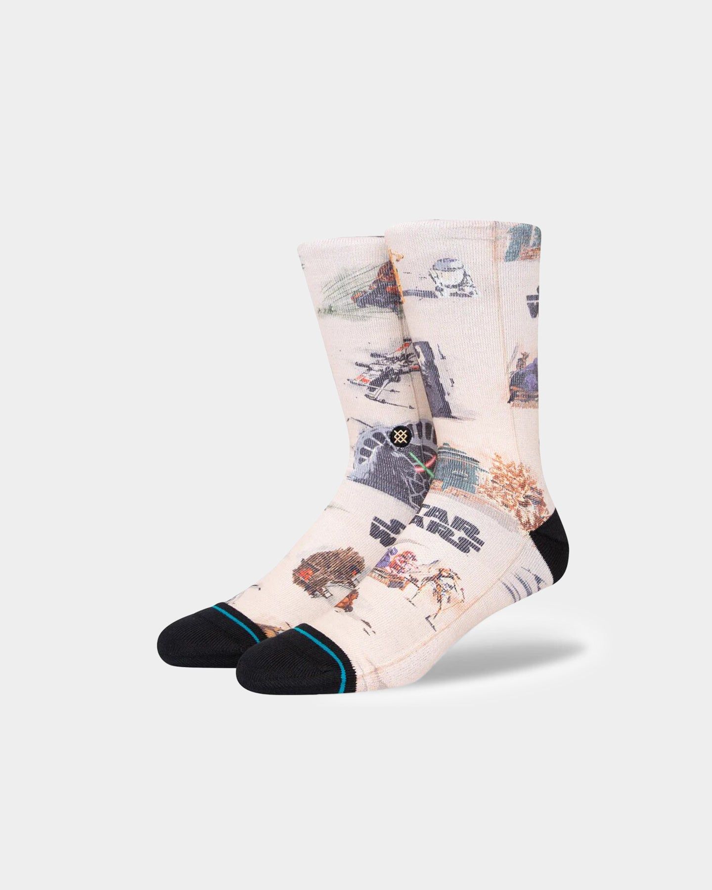 Stance X Star Wars Rotj Crewcut Socks Sand sold by Culture Kings product image thumbnail 2