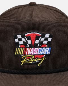 New Era Nascar Racing 'Nascar Sponsor Golfer Collection' Corduroy Golfer Snapback Brown sold by Culture Kings