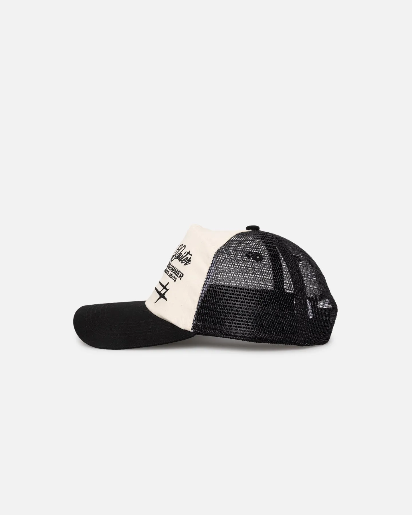 Loiter Midsummer Trucker Snapback Black/Off White sold by Culture Kings product image thumbnail 4