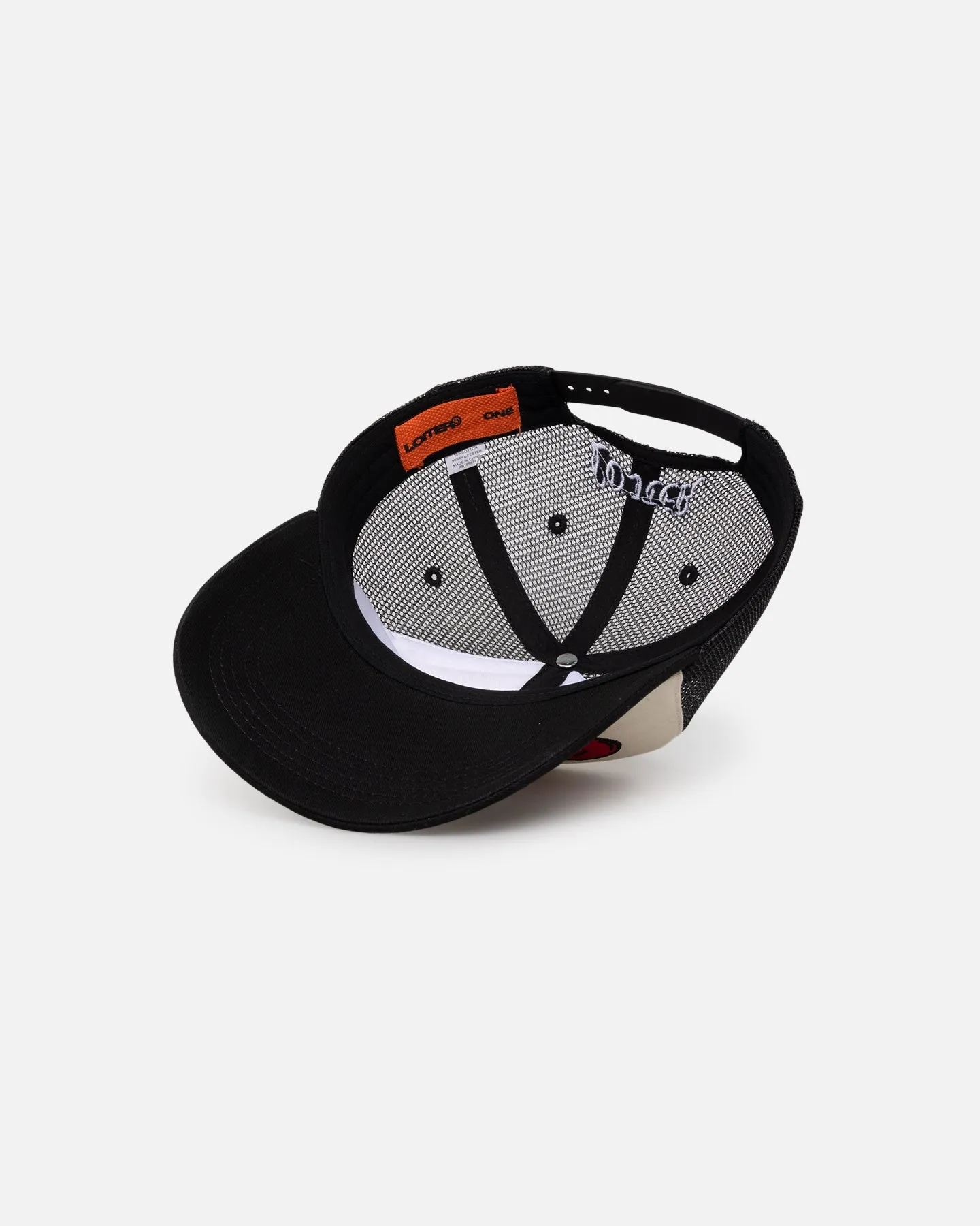Loiter Midsummer Trucker Snapback Black/Off White sold by Culture Kings product image thumbnail 5