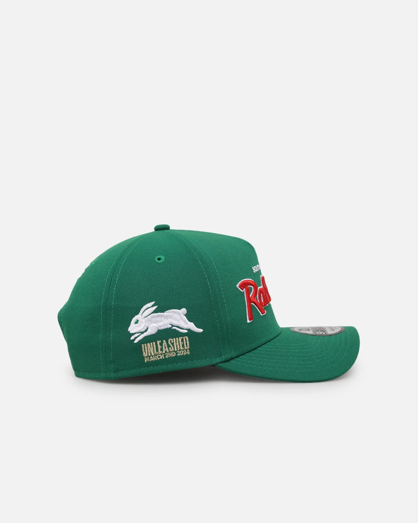 New Era South Sydney Rabbitohs 'NRL Las Vegas 2024' 9FORTY A-Frame Snapback Green sold by Culture Kings product image thumbnail 3