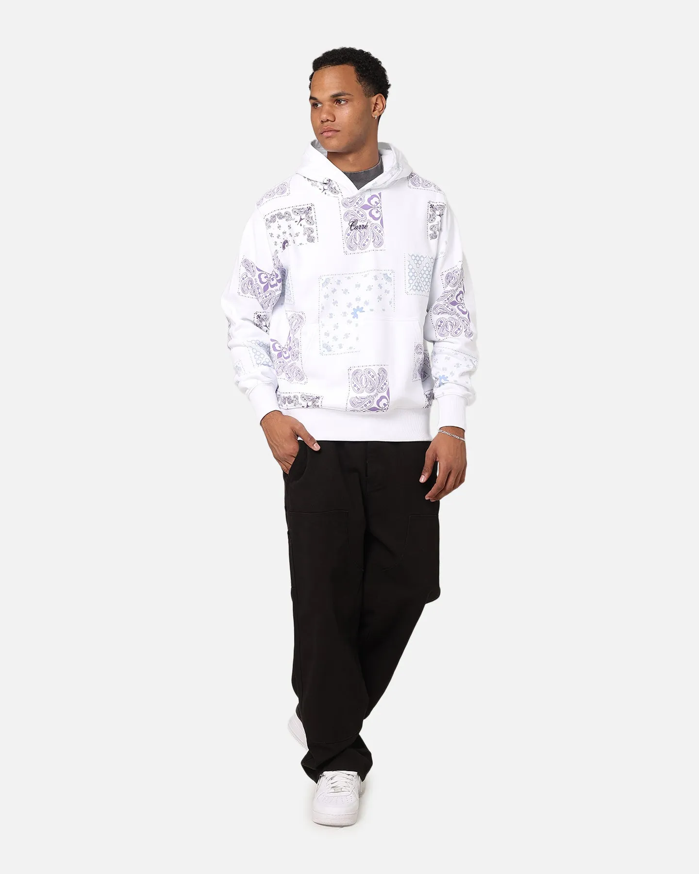 Carre Fragment Paisley Hoodie White sold by Culture Kings product image thumbnail 3