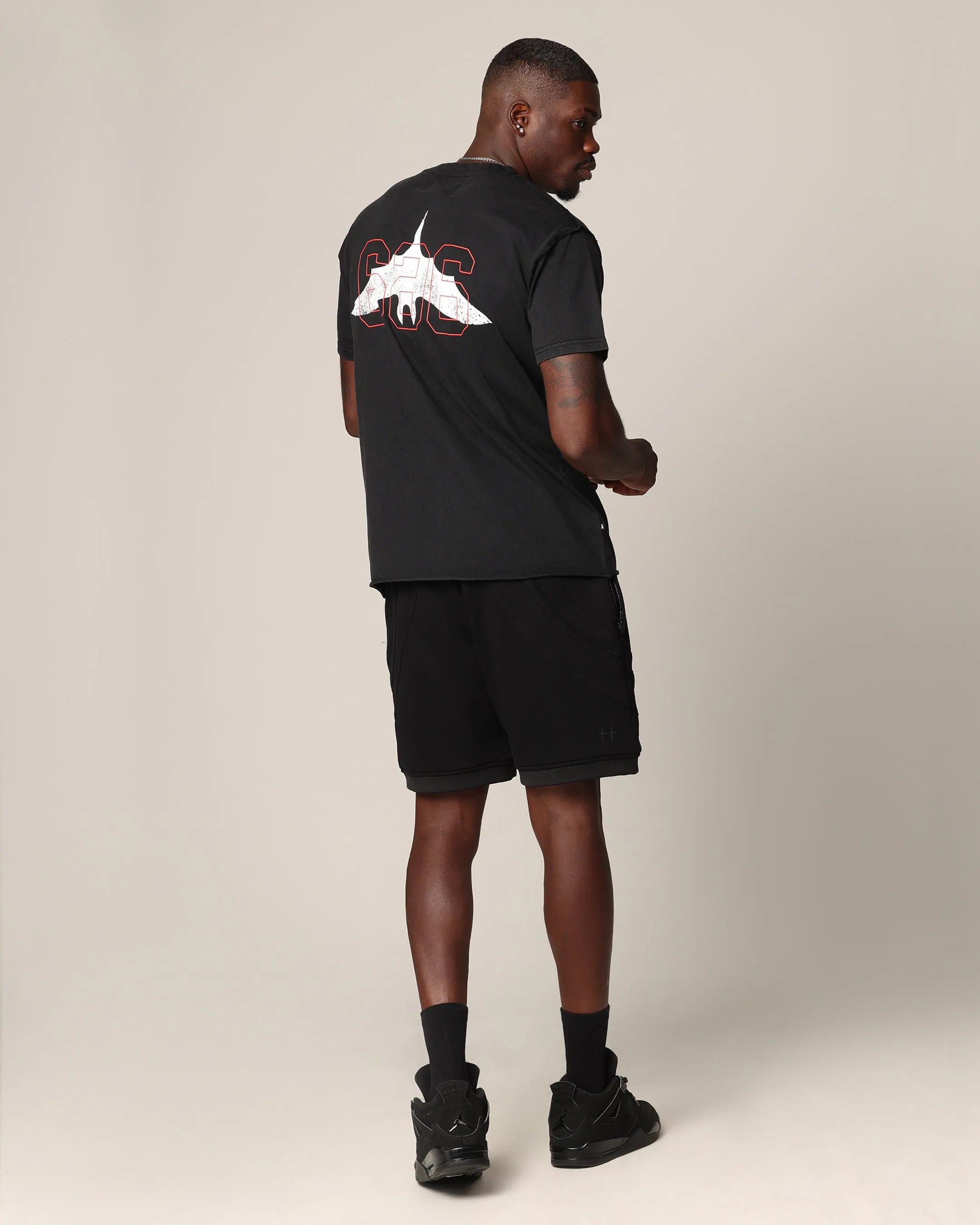 Saint Morta 666 Cut T-Shirt Vintage Black sold by Culture Kings product image thumbnail 3