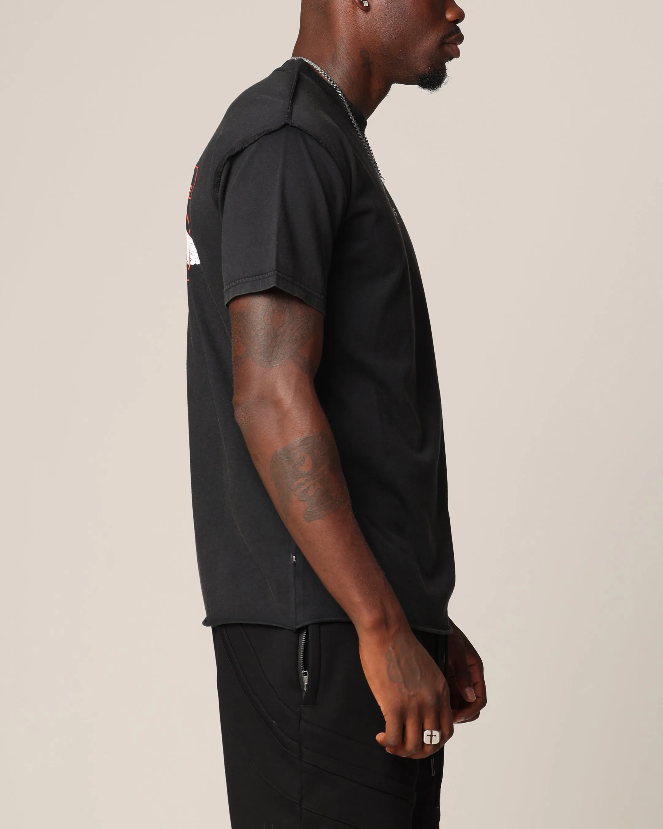 Saint Morta 666 Cut T-Shirt Vintage Black sold by Culture Kings product image thumbnail 5