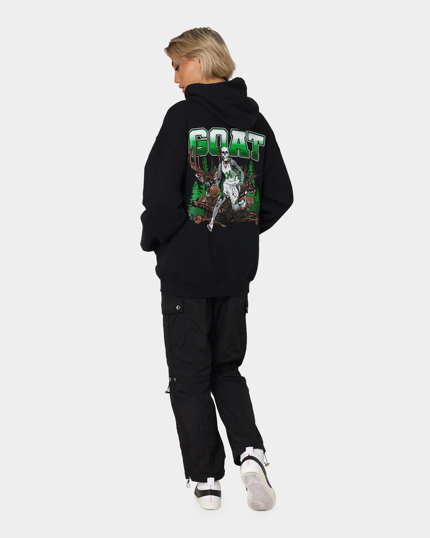 Goat Crew Buck Hunter Hoodie Black sold by Culture Kings product image thumbnail 3