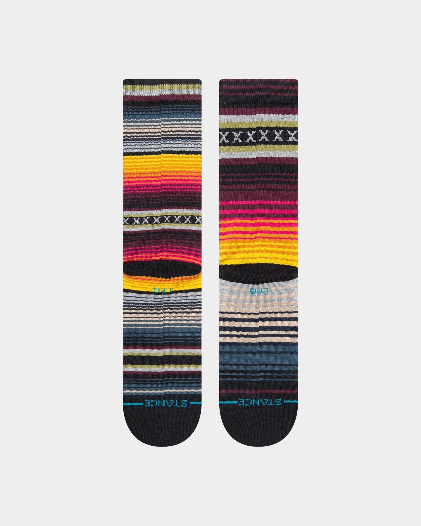 Stance Curren Crew Socks Burgundy sold by Culture Kings product image thumbnail 2