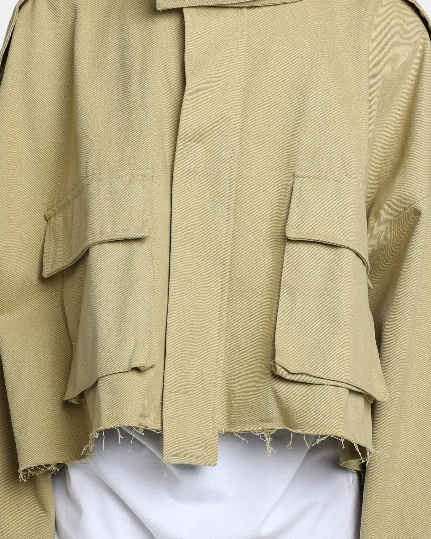 MNML Cropped M65 Jacket Khaki | Parallel