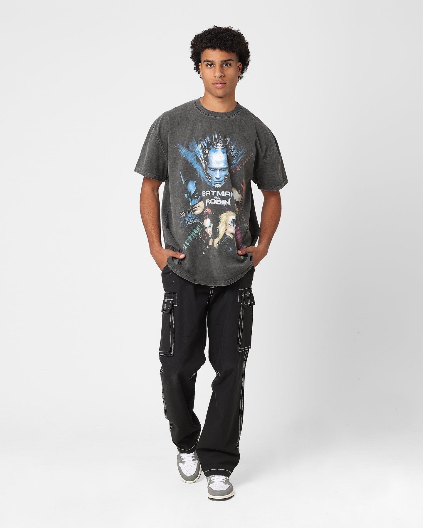 American Thrift X DC 1997 Batman & Robin Heavyweight Vintage T-Shirt Black Wash sold by Culture Kings product image thumbnail 3