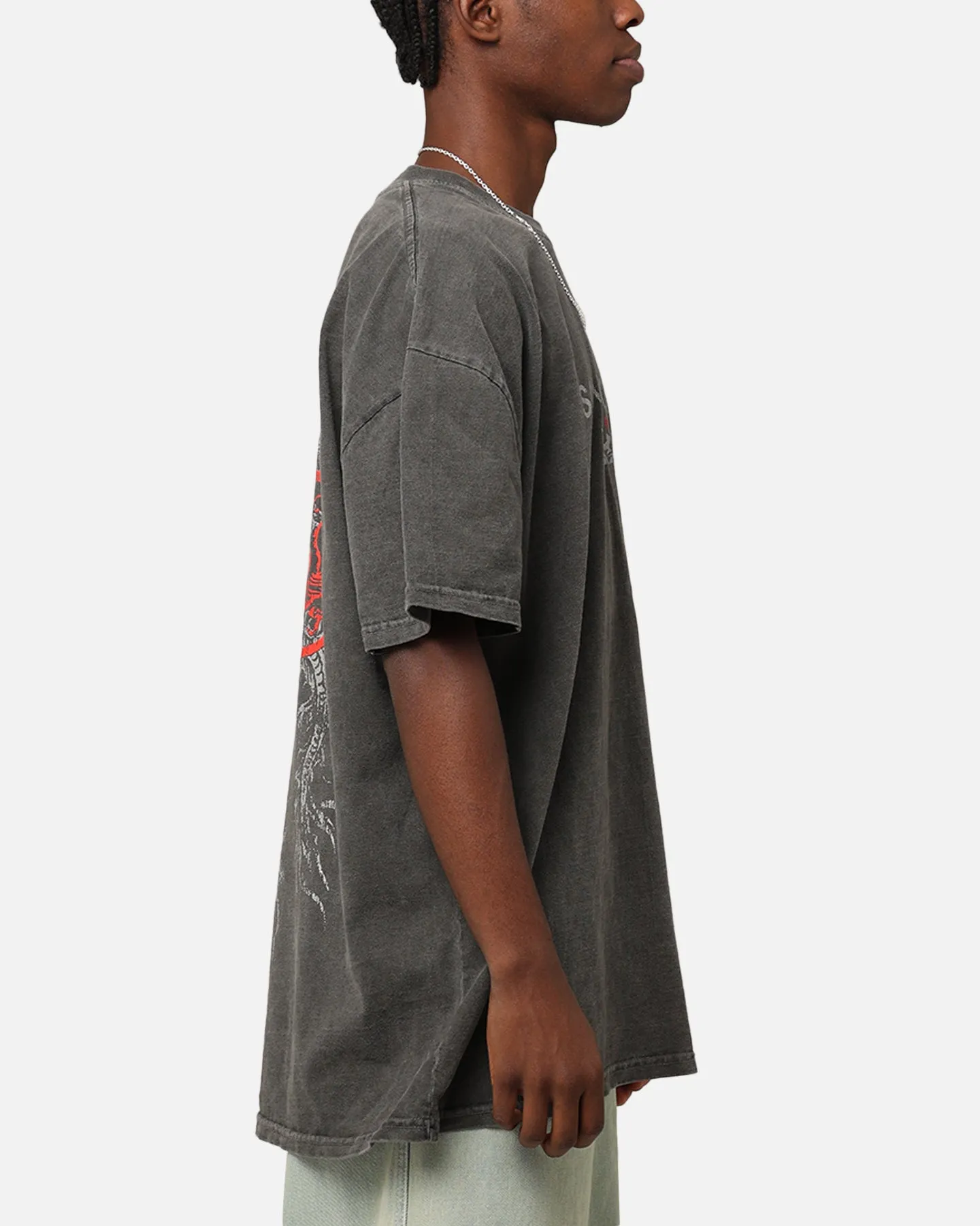 Saint Morta Dragon T-Shirt Black Wash sold by Culture Kings product image thumbnail 5