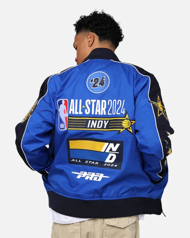 Pro Standard NBA All Star Game 2024 Twill Jacket Midnight Navy sold by Culture Kings