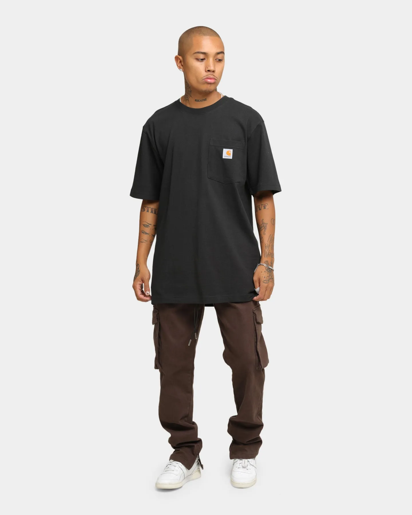 Carhartt Men's Carhartt Pocket Short Sleeve T-Shirt Black sold by Culture Kings product image thumbnail 2