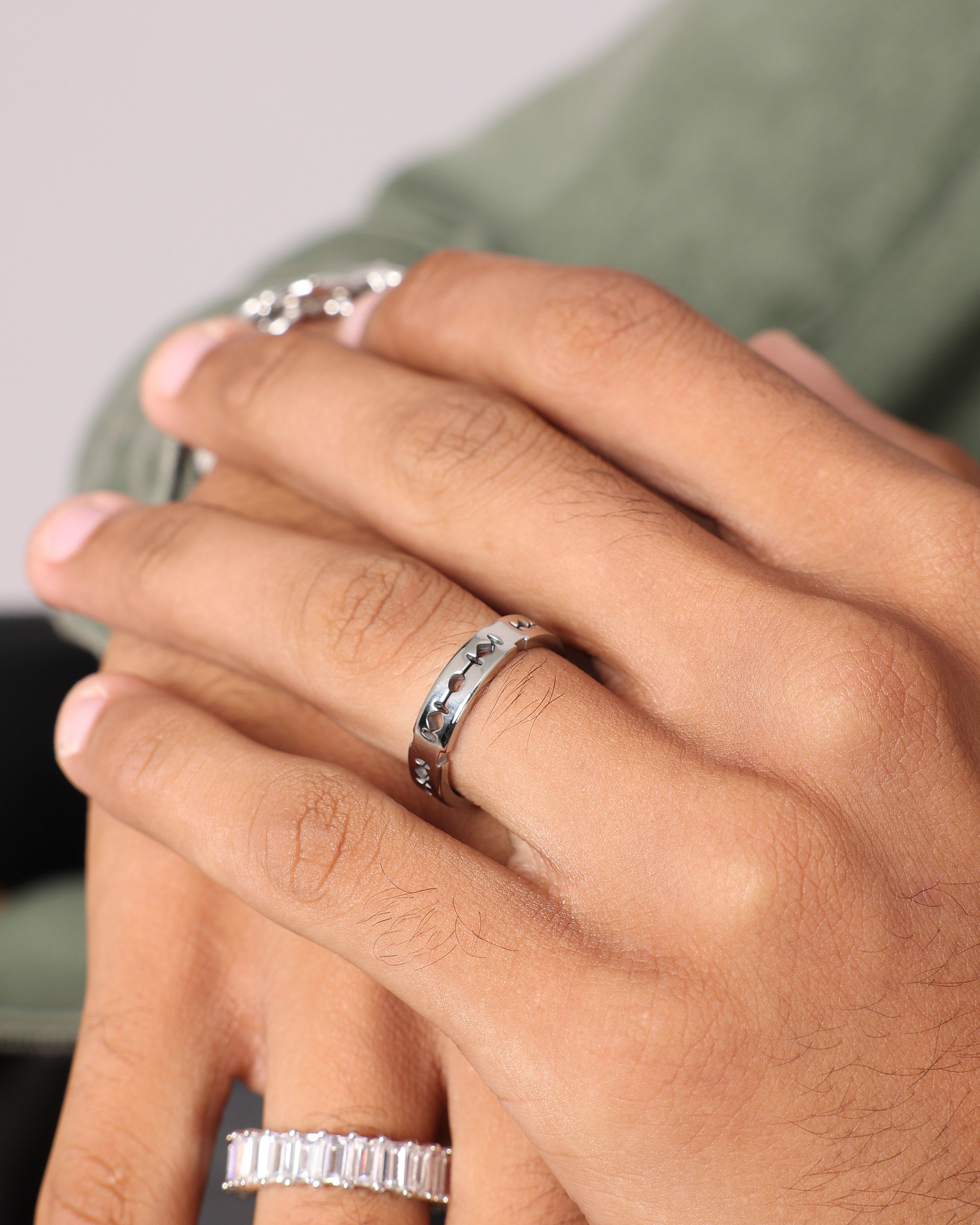 Loiter Razor Ring Stainless Steel sold by Culture Kings