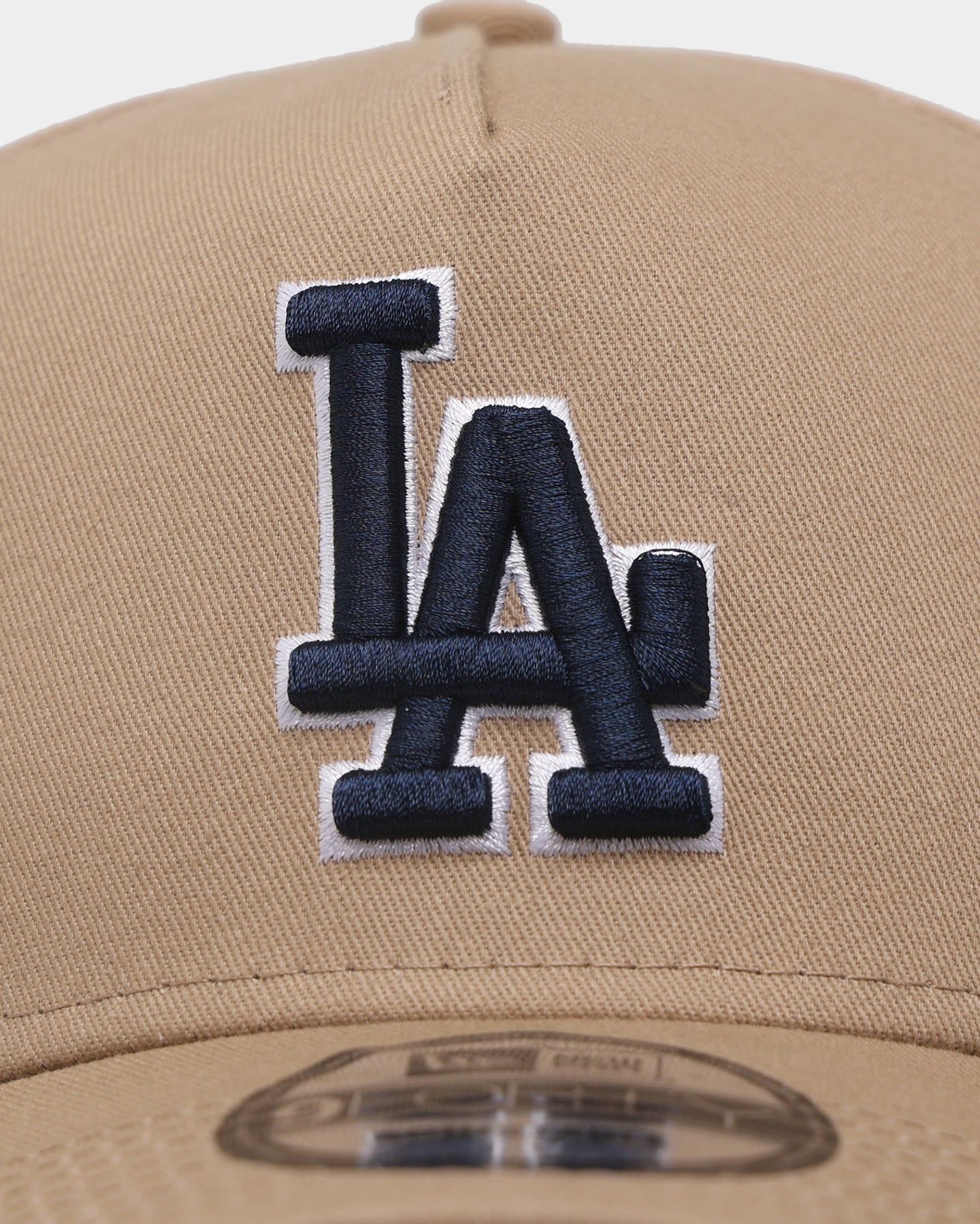 New Era Los Angeles Dodgers 9FORTY A-Frame Snapback Light Beige sold by Culture Kings product image thumbnail 5