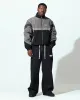 Loiter Axel Track Jacket Black/Grey sold by Culture Kings