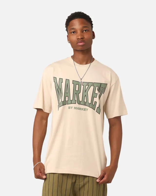Market Persistent Logo T-Shirt Ecru sold by Culture Kings