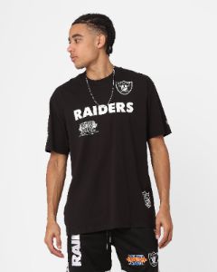 New Era Las Vegas Raiders Oversized T-Shirt Black sold by Culture Kings