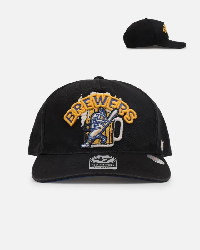 47 Brand Milwaukee Brewers 'MLB Trophy Case' 47 Hitch Snapback Black sold by Culture Kings