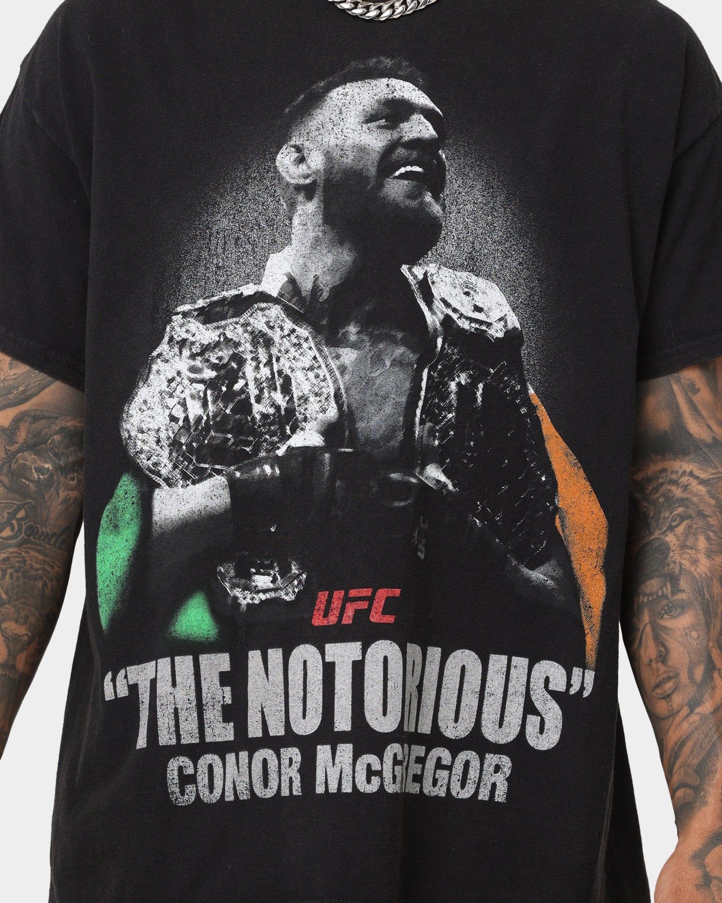 UFC By Goat Crew Conor McGregor Vintage T-Shirt Black Wash sold by Culture Kings product image thumbnail 4